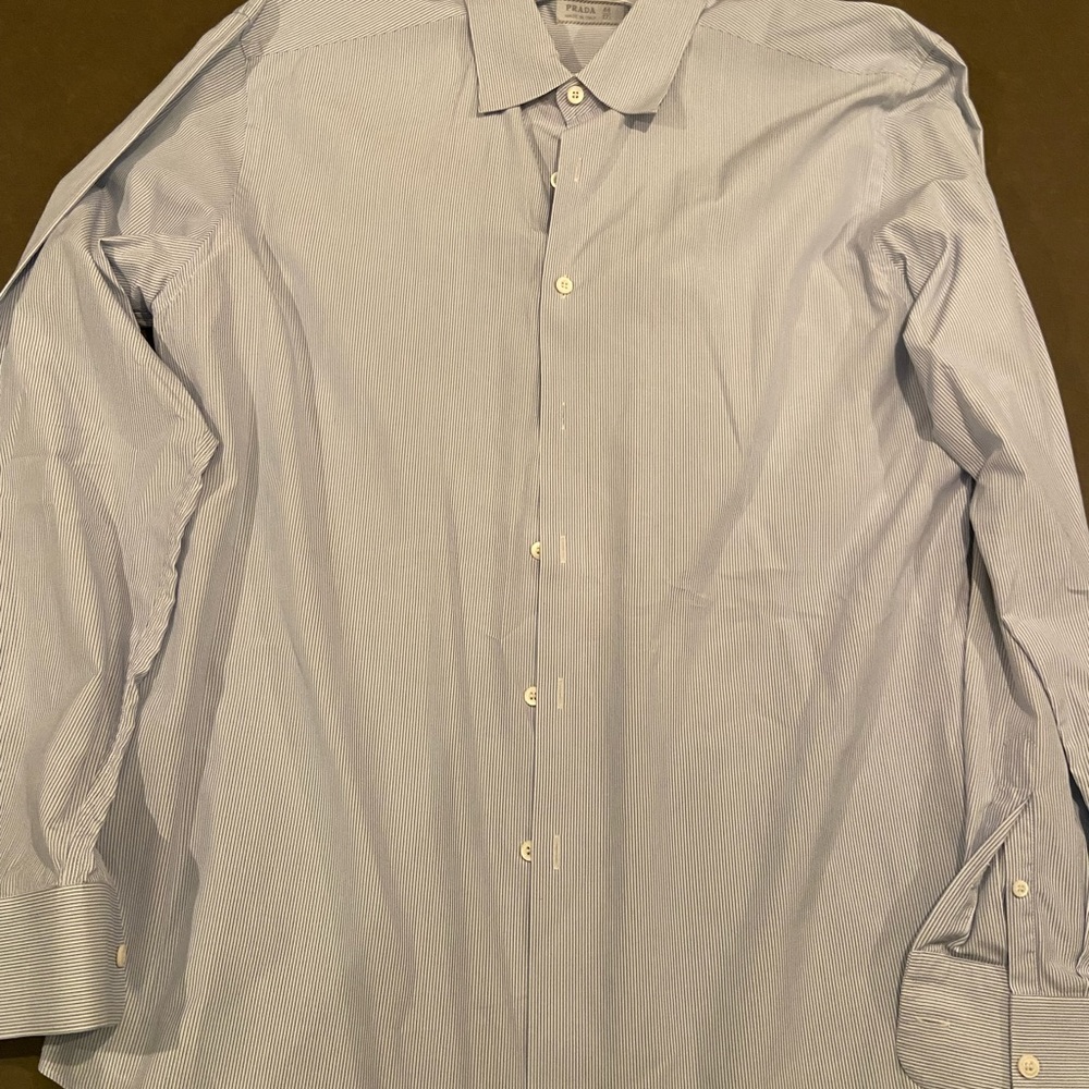 Prada Long Sleeve Shirt - Men - Size Large